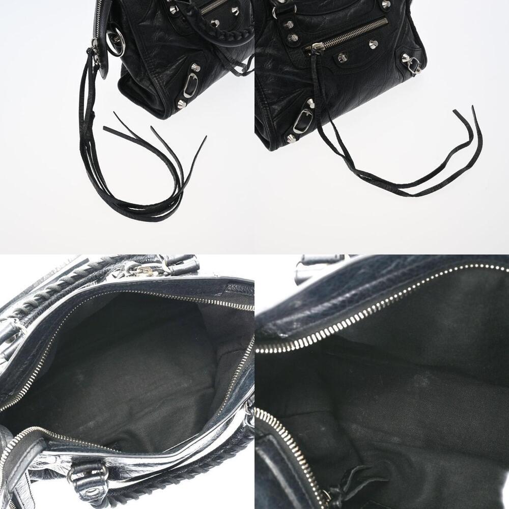 Balenciaga Black City Leather Handbag - Picture 10 of 11